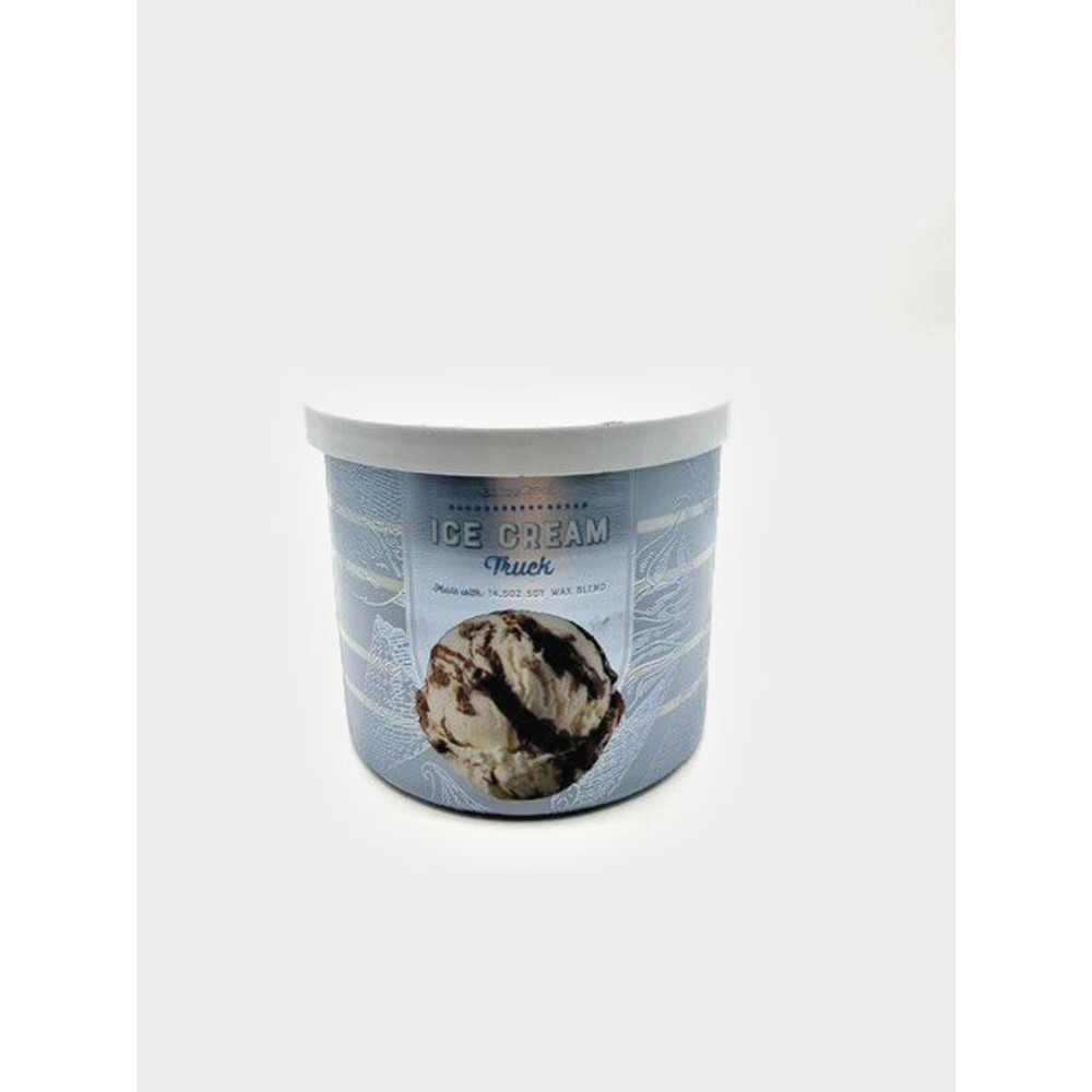 Goose Creek Ice Cream Truck Candle 14.5 oz 3-Wick Large Jar New